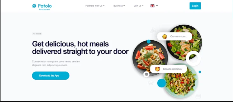 Monna Landing Page project image